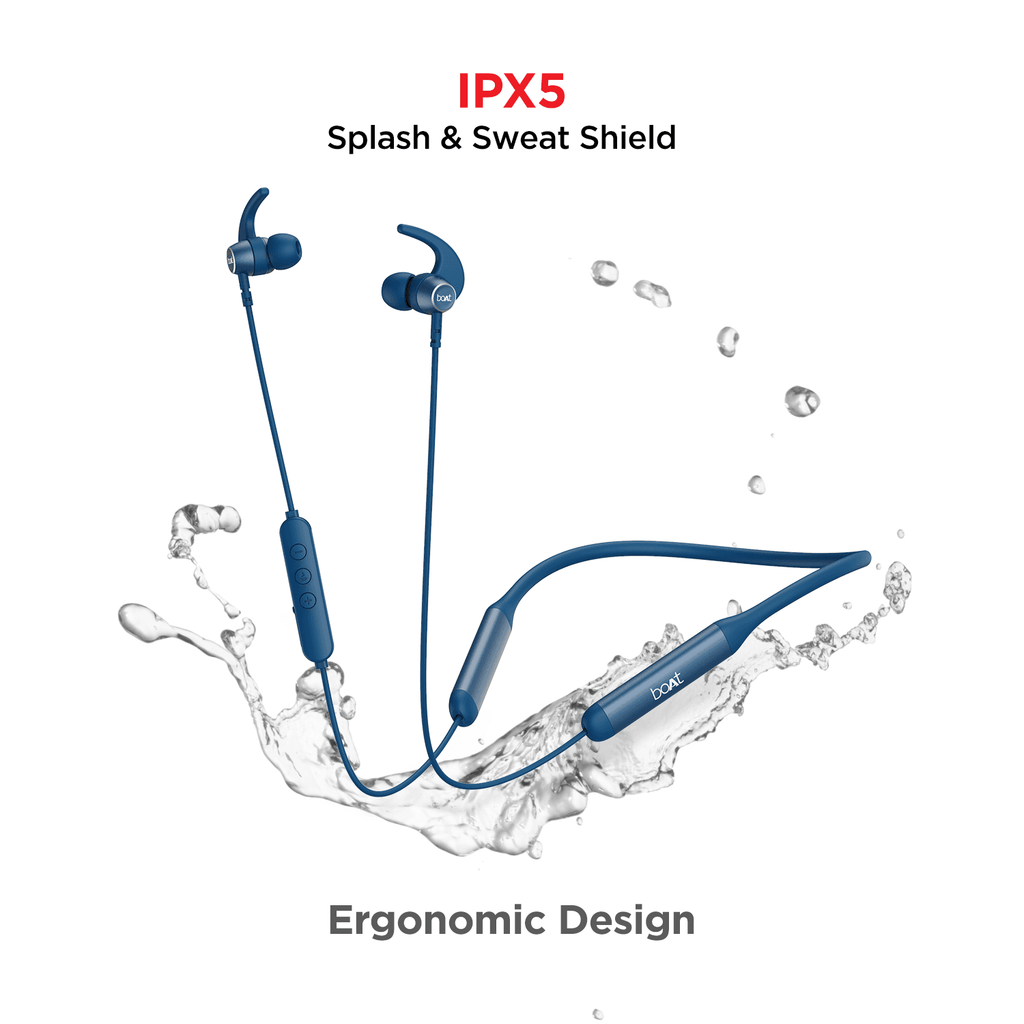 boAt Rockerz 330 Pro | Wireless Bluetooth Neckband with 10mm Dynamic Drivers, Up to 60 Hours of Playback, ENx Technology
