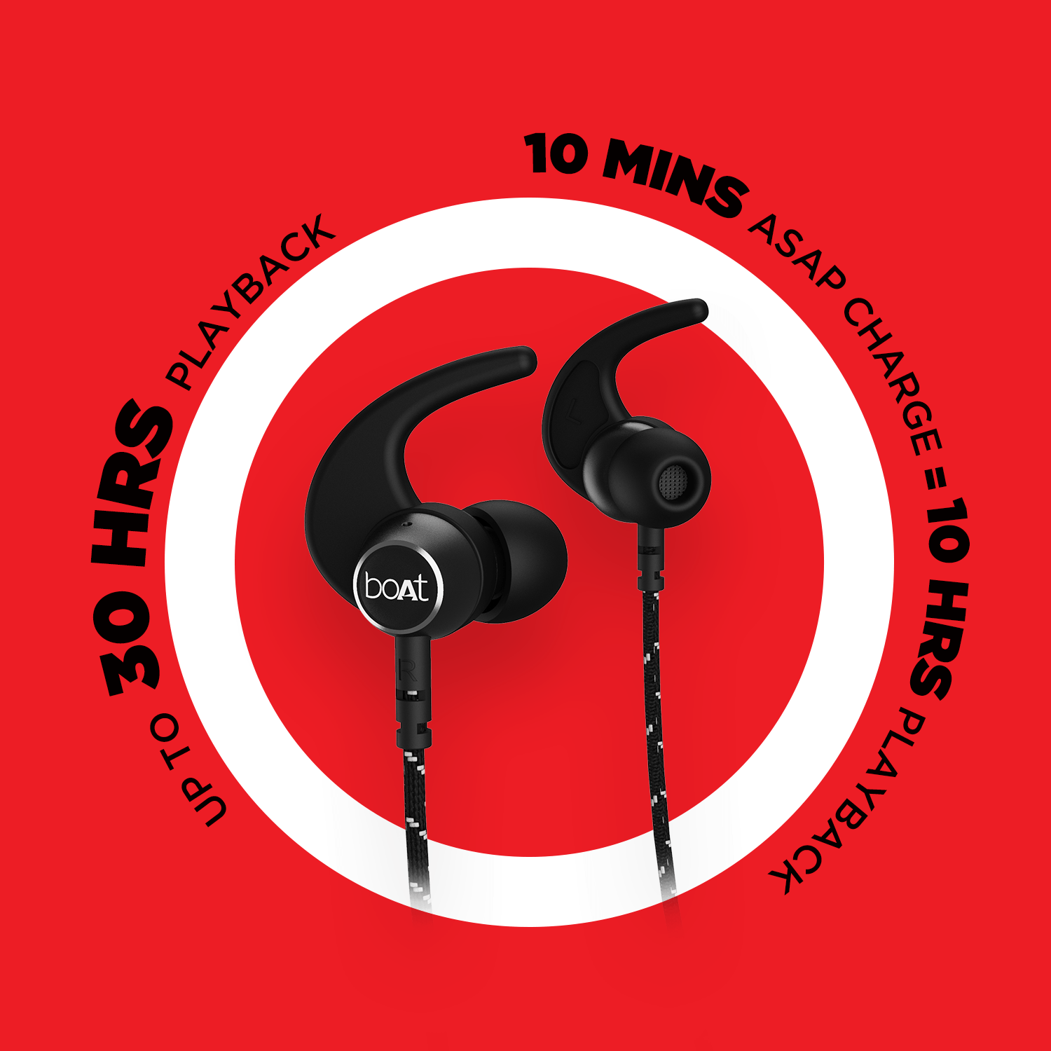 boAt Rockerz 333 | Wireless Earphone with 30 Hours Playback, ASAP™ Charging with Dual Pairing, Bluetooth v5.0