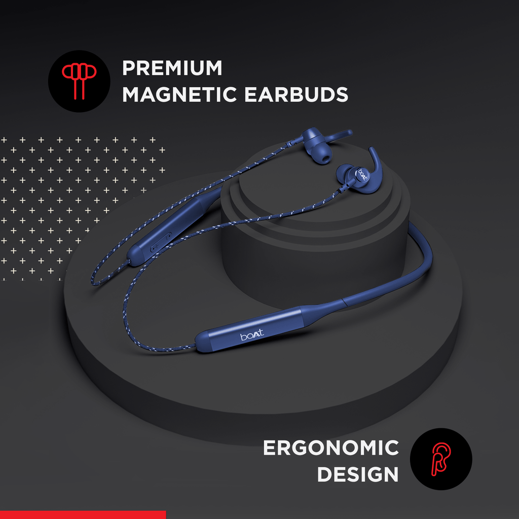 boAt Rockerz 338 | Wireless Earphone with 30 Hours Playback, ASAP™ Charging with Dual Pairing, Bluetooth v5.0
