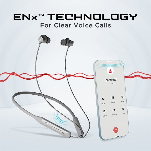 Rockerz 330 ANC | Best Neckband with 13mm Drivers, DIRAC Opteo™, Active Noise Cancelling and ENx™ Technology, 24 Hours Playtime
