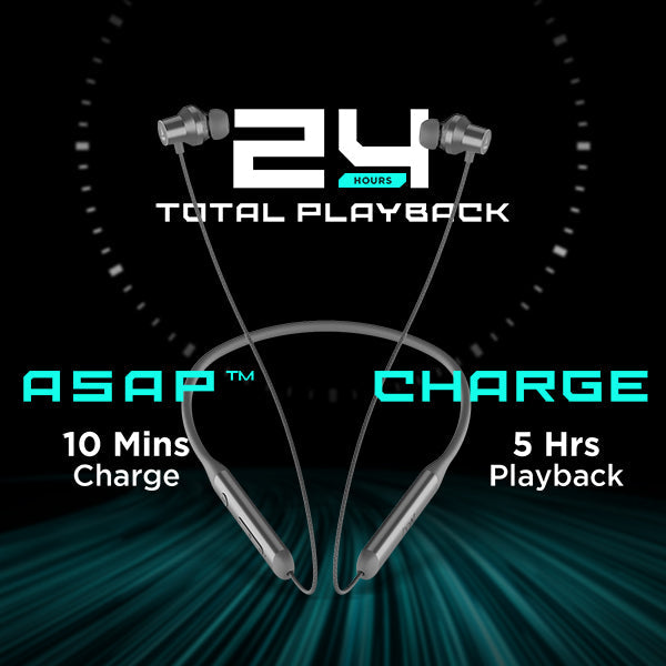 Rockerz 330 ANC | Best Neckband with 13mm Drivers, DIRAC Opteo™, Active Noise Cancelling and ENx™ Technology, 24 Hours Playtime