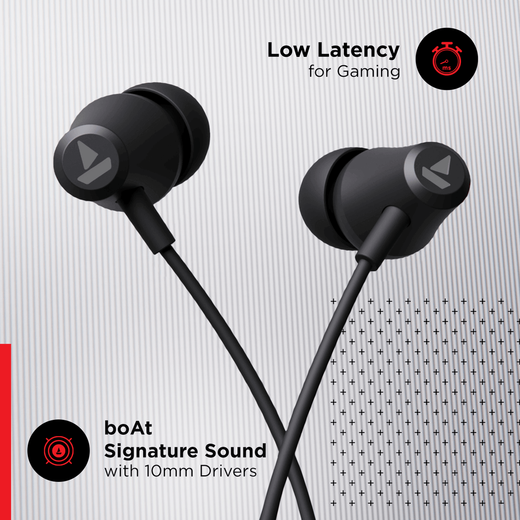 boAt Rockerz 375 | Wireless Earphone with 10mm Driver in both Ears, Upto 20Hrs Playback, BEAST™ Mode with 3D Spatial Sound, boAt Signature Sound