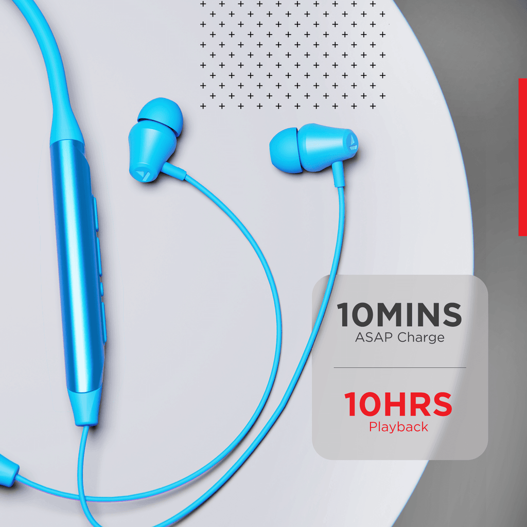 boAt Rockerz 375 | Wireless Earphone with 10mm Driver in both Ears, Upto 20Hrs Playback, BEAST™ Mode with 3D Spatial Sound, boAt Signature Sound