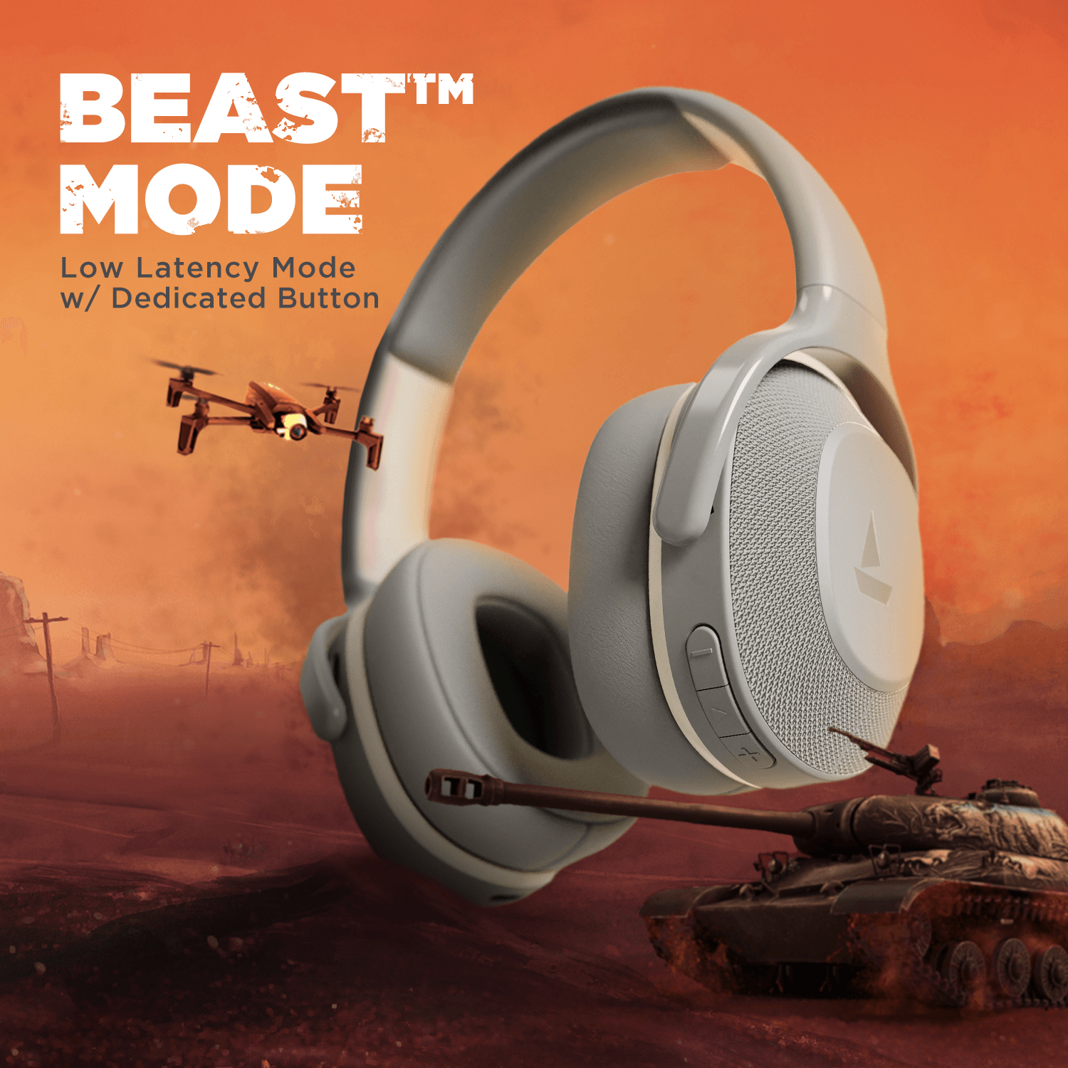 boAt Rockerz 425 | Wireless Bluetooth Headphone with 25 Hours Playback, ASAP Charge, 40mm Drivers