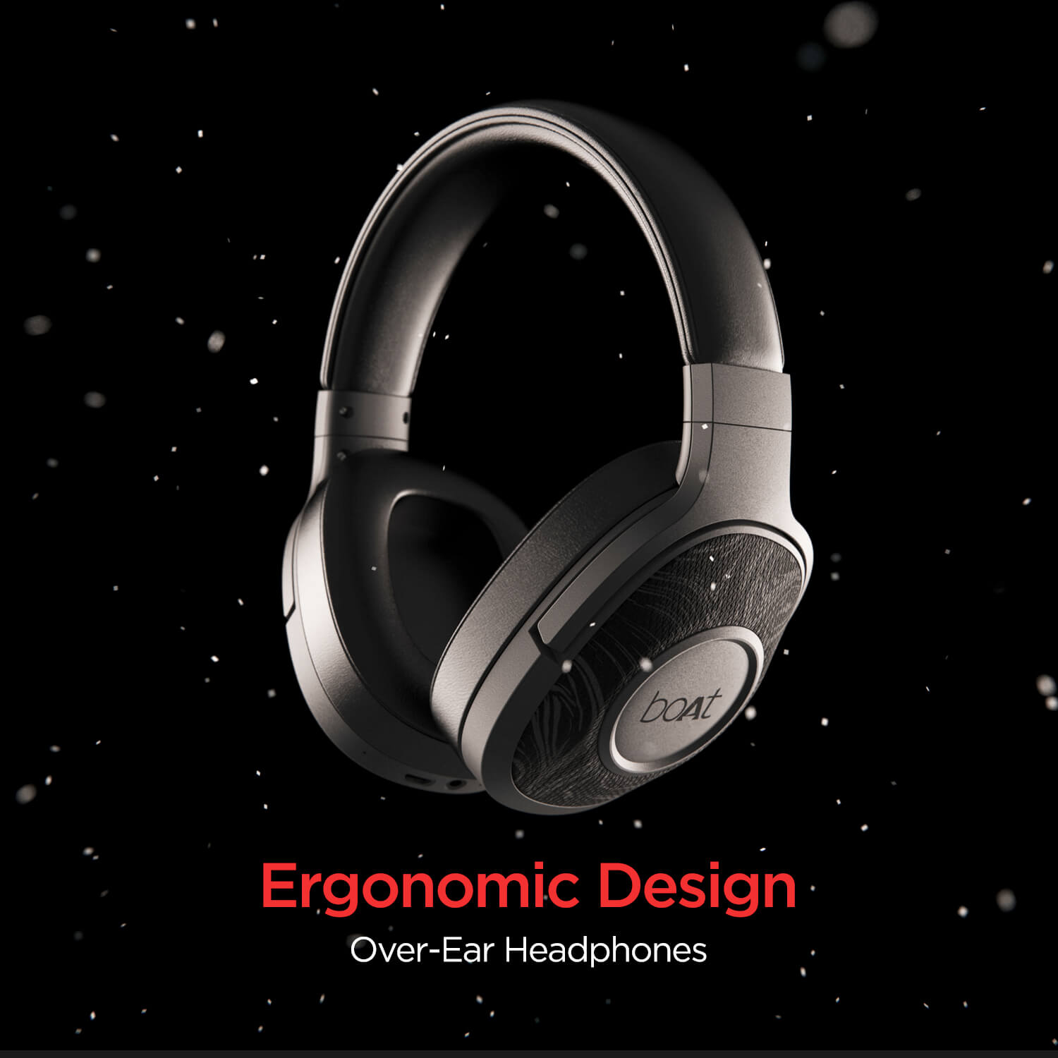 boAt Rockerz 550 | Over Ear Bluetooth Headphones with Upto 20H Playback, 50mm Dynamic Driver, 500mAh Battery