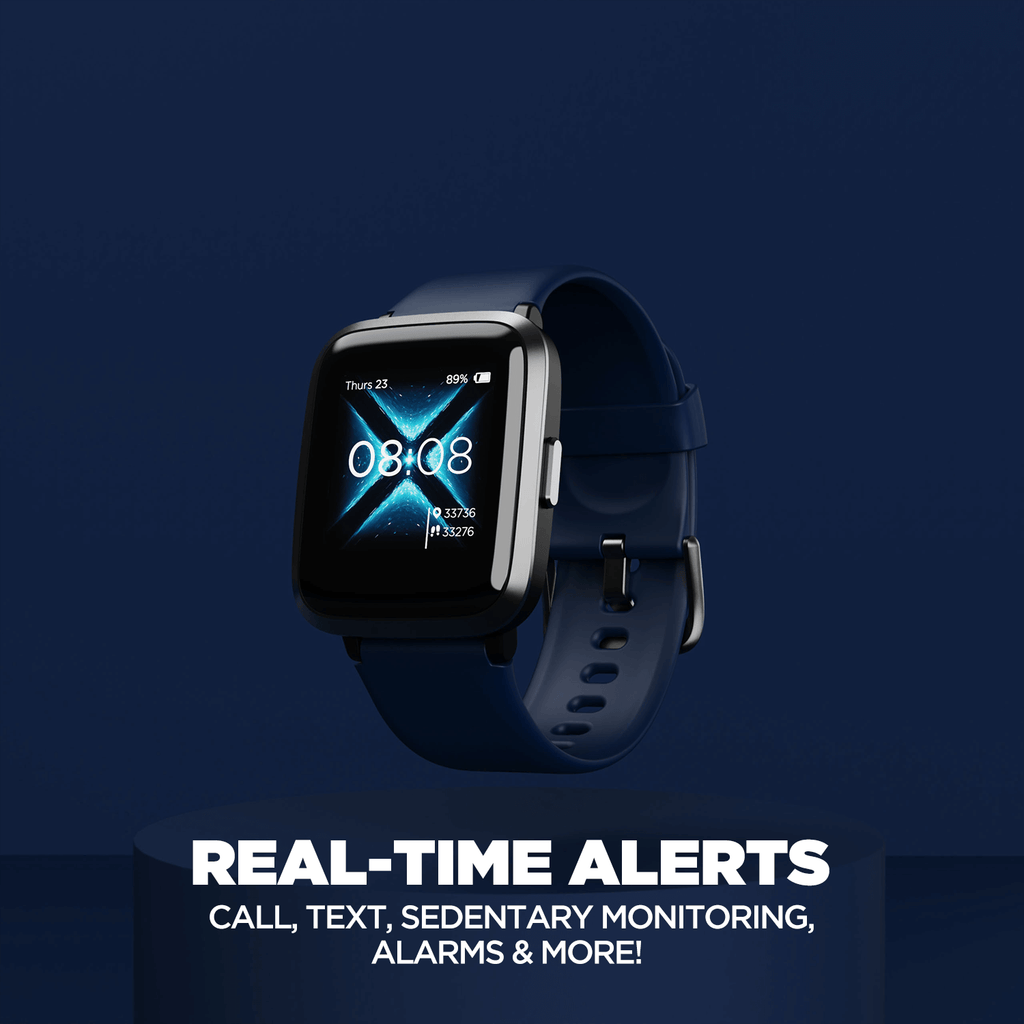 boAt Storm RTL | Fitness & Activity Tracker Smart Watch with 1.29" (3.3 cm) Curved Color Display, SpO2 Sensor and 8 Active Sports Mode