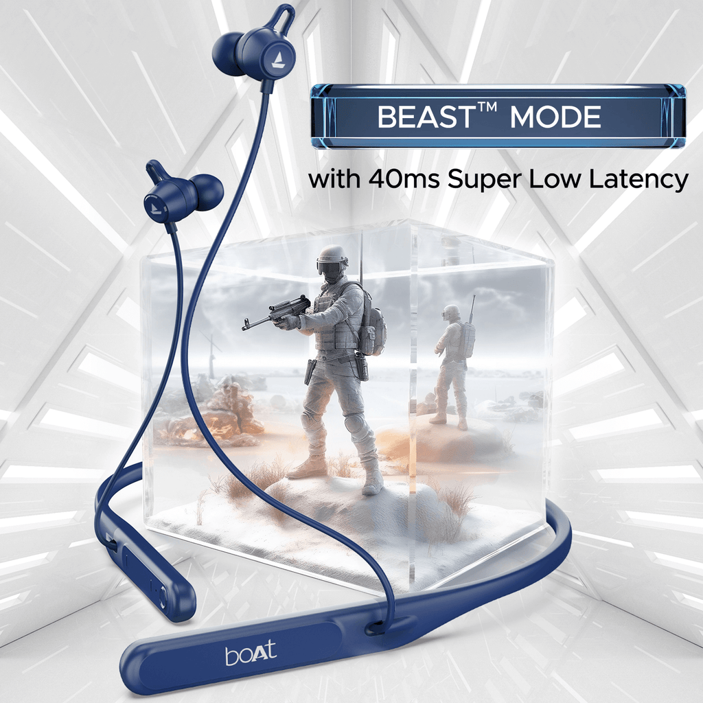 boAt Rockerz 255 Touch | Wireless Earphone with 30H Playback, 10mm Dynamic Graphene Drivers, ENx™ Technology, BEAST™ Mode