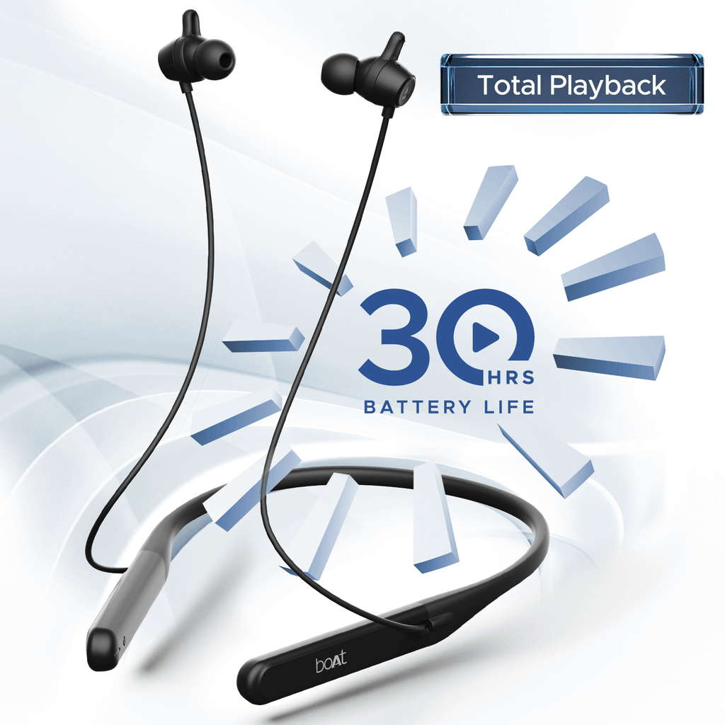 boAt Rockerz 255 Touch | Wireless Earphone with 30H Playback, 10mm Dynamic Graphene Drivers, ENx™ Technology, BEAST™ Mode