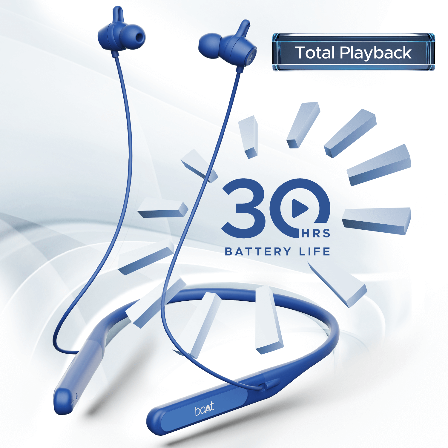 boAt Rockerz 255 Touch | Wireless Earphone with 30H Playback, 10mm Dynamic Graphene Drivers, ENx™ Technology, BEAST™ Mode
