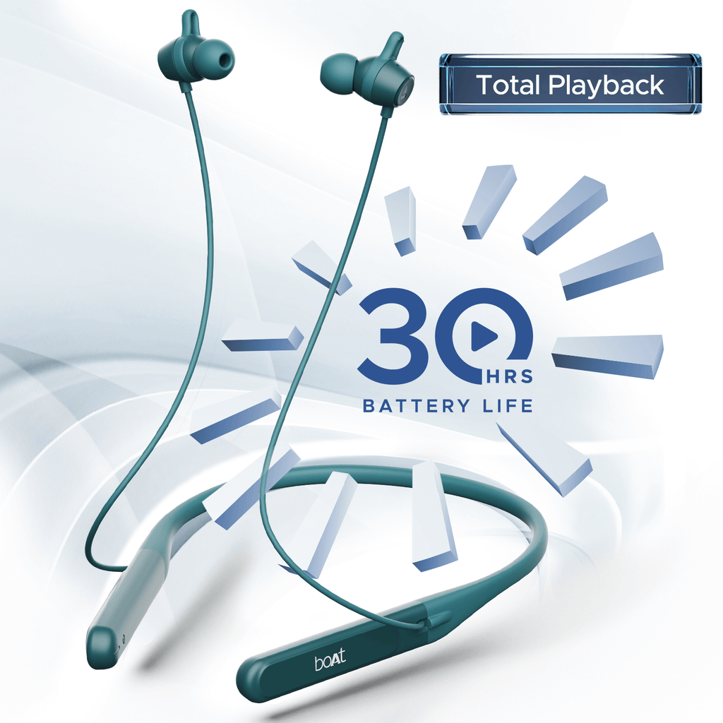 boAt Rockerz 255 Touch | Wireless Earphone with 30H Playback, 10mm Dynamic Graphene Drivers, ENx™ Technology, BEAST™ Mode