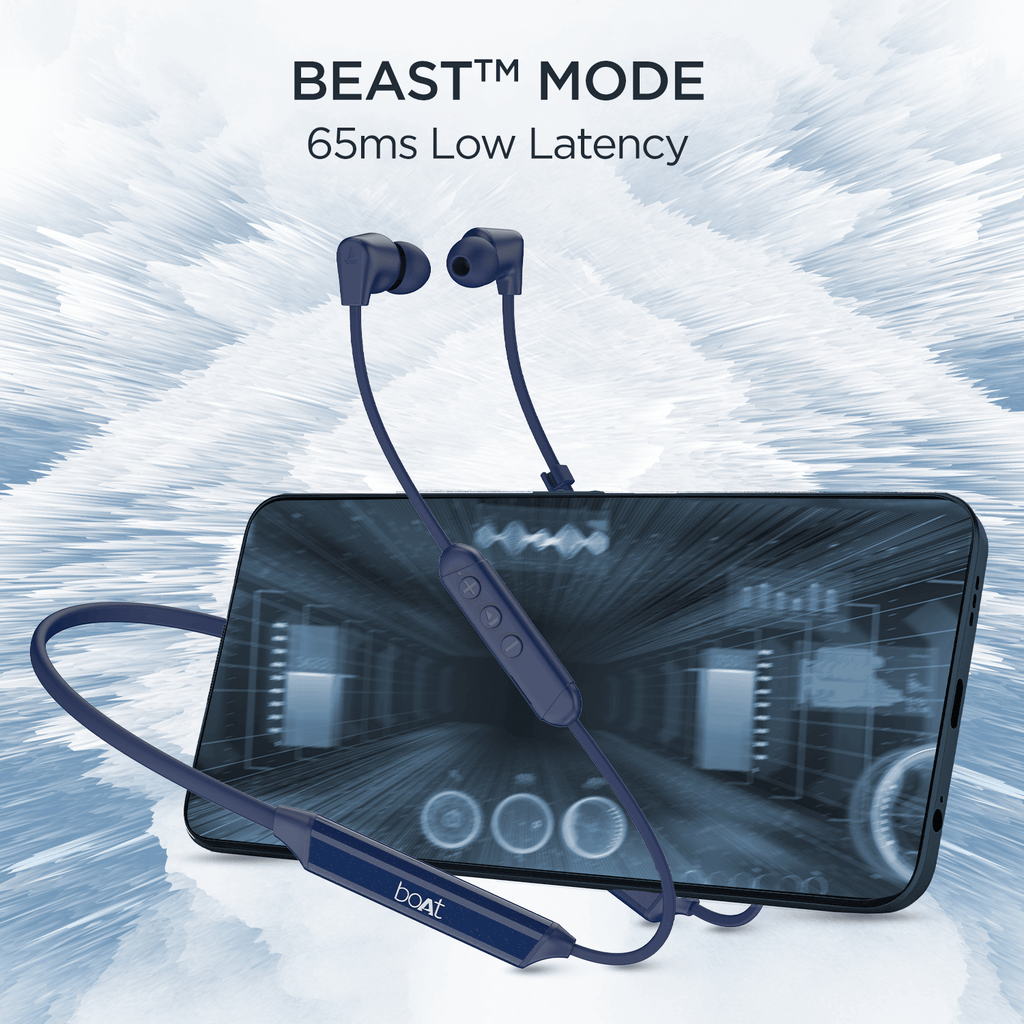 boAt Rockerz Trinity | Wireless Neckband Earphones with Crystal Bionic Sound powered by HiFi®️ DSP, 10mm Drivers, Upto 150 Hours Playback, ASAP™️ Charge, ENx™️ Technology