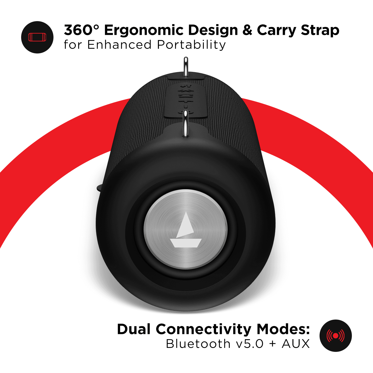Stone 1350 | Powerful Bluetooth Speaker with 30W stereo sound, 5 Hours of Playtime, TWS technology