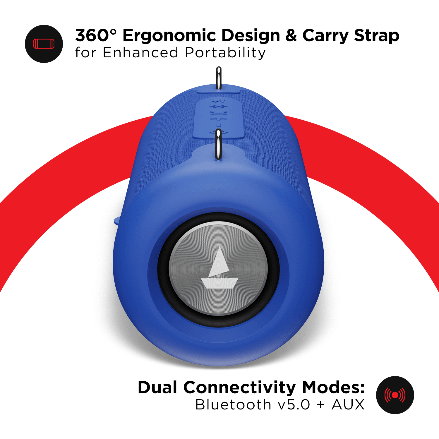 Stone 1350 | Powerful Bluetooth Speaker with 30W stereo sound, 5 Hours of Playtime, TWS technology