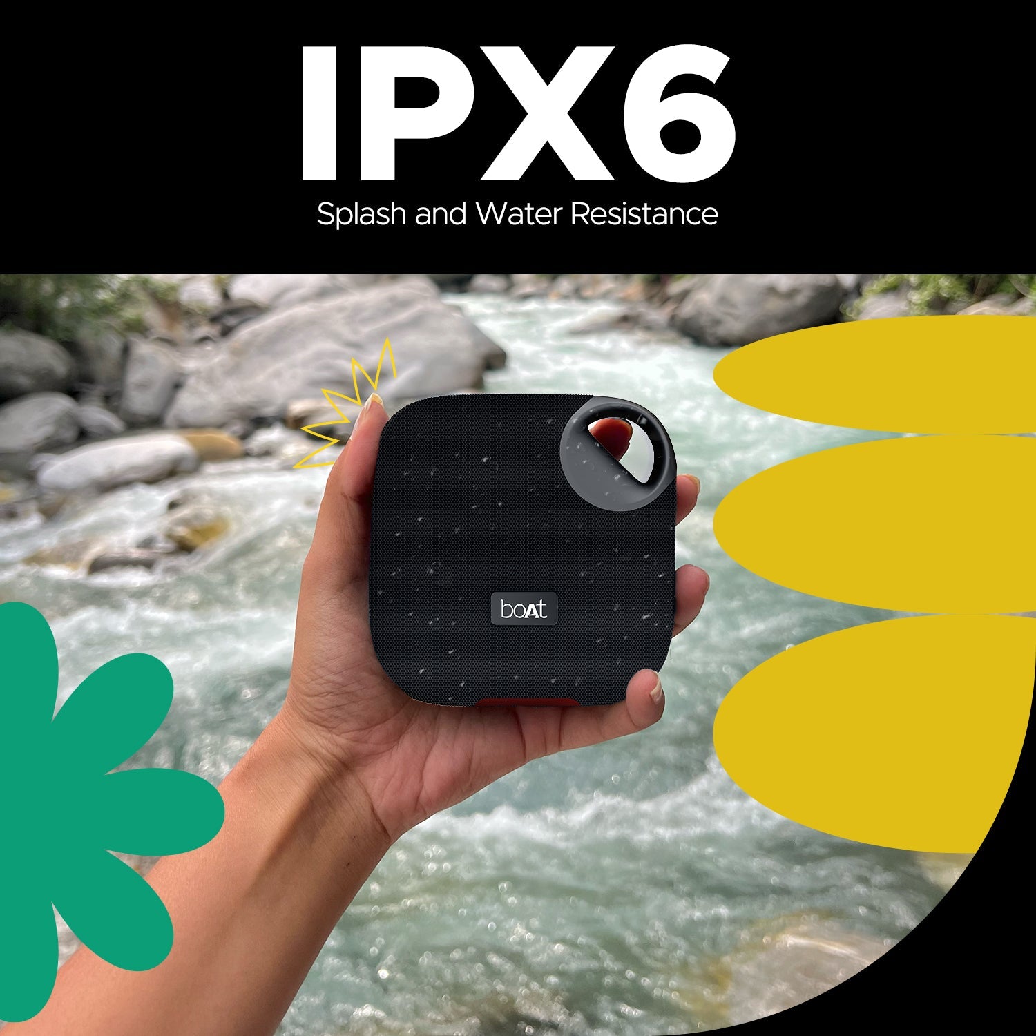 boAt Stone 193 Pro | Portable Bluetooth Speaker with 5W boAt Signature Sound, 12 Hours Playback, TWS Functionality