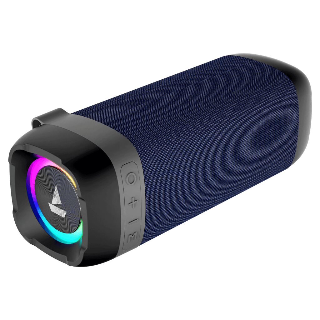 Stone 500 | Portable Bluetooth Speaker with 10W RMS Stereo Sound, RGB Lights, Bluetooth v5.0, AUX, USB & FM mode