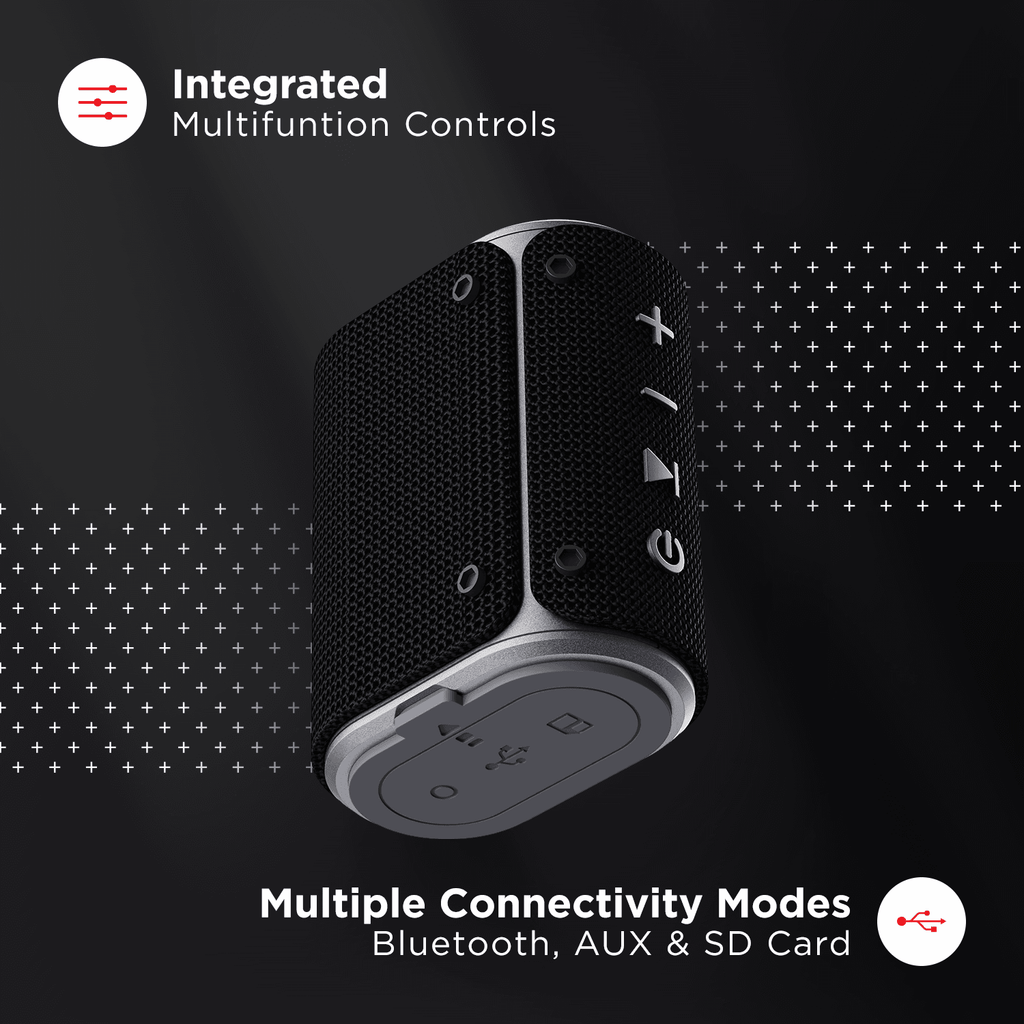 boAt Stone Grenade Rtl | Bluetooth Speakers with 1.75” Full-range Drivers, High Fidelity Stereo Sound, Up to 7hrs Nonstop Playback