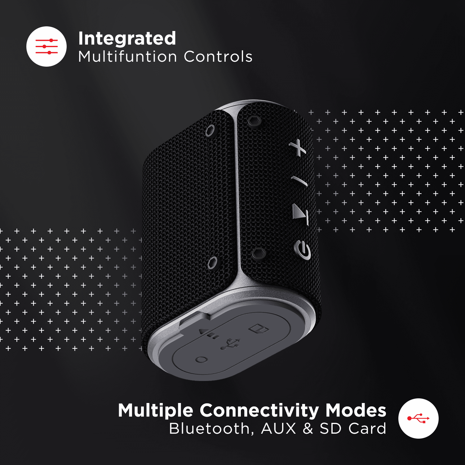 boAt Stone Grenade Rtl | Bluetooth Speakers with 1.75” Full-range Drivers, High Fidelity Stereo Sound, Up to 7hrs Nonstop Playback
