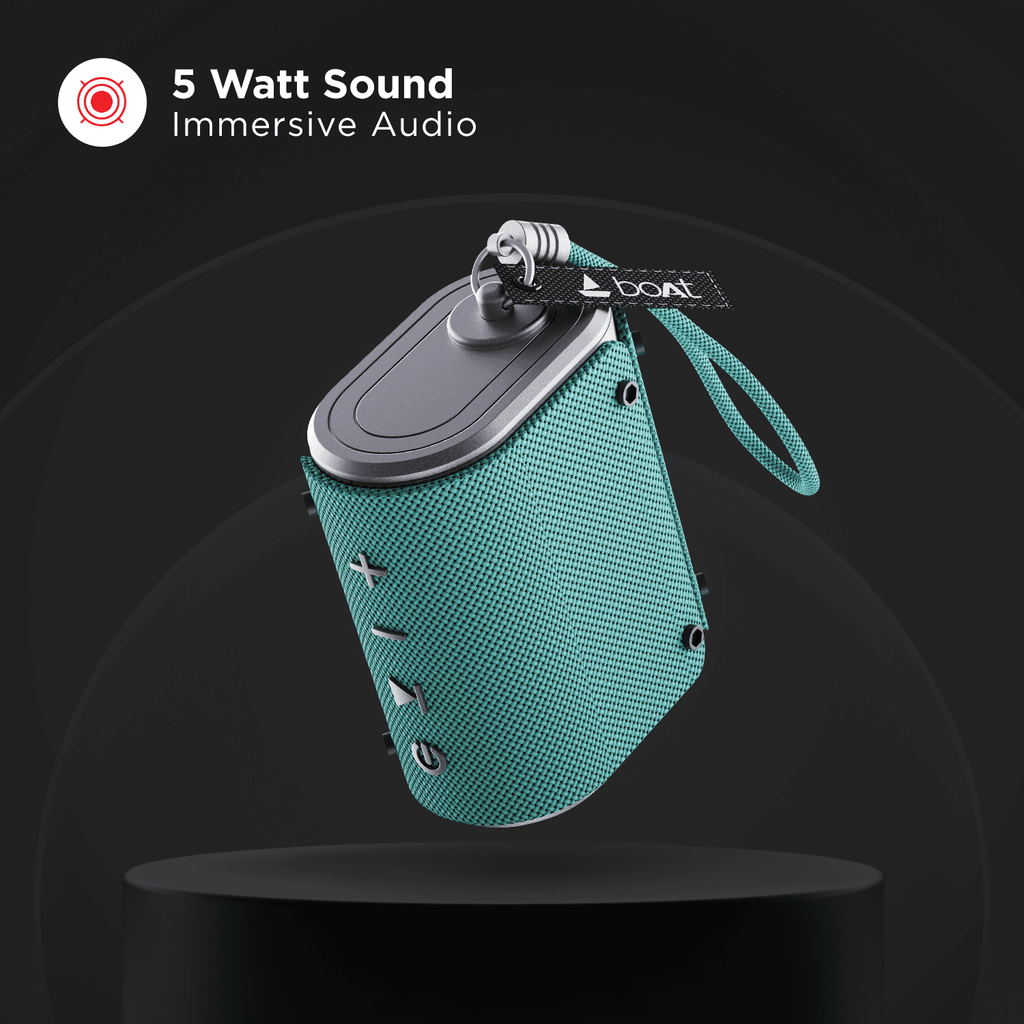boAt Stone Grenade | Bluetooth Speakers with 1.75” Full-range Drivers, High Fidelity Stereo Sound, Up to 7hrs Nonstop Playback