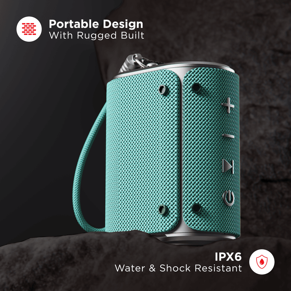 boAt Stone Grenade Rtl | Bluetooth Speakers with 1.75” Full-range Drivers, High Fidelity Stereo Sound, Up to 7hrs Nonstop Playback