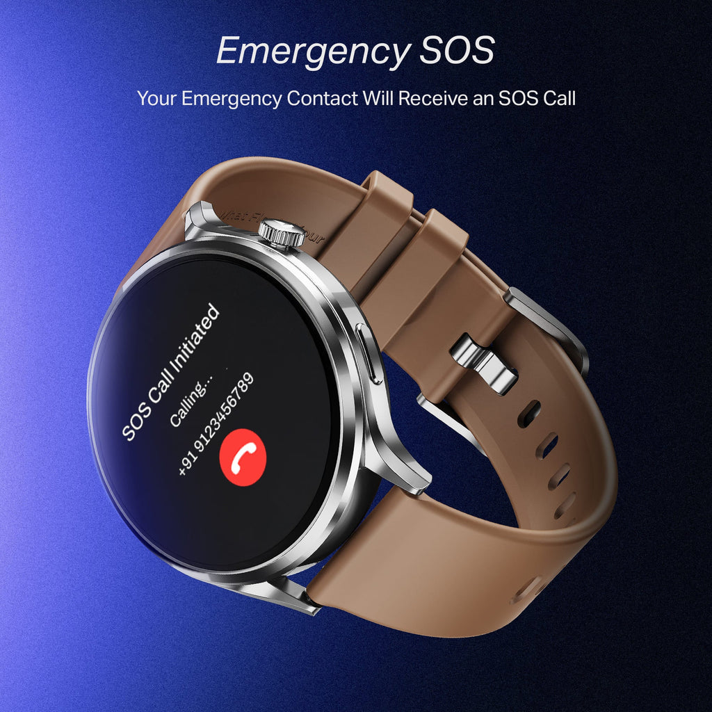 boAt Lunar Discovery Pro | Premium Smartwatch with 1.39" HD Display, Advanced BT Calling & Health Monitoring