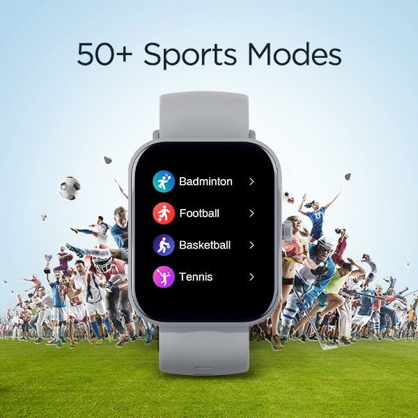boAt Wave Hype | Smartwatch with 1.85" HD Display, 50+ Sports Modes, IP67 Dust & Water Resistance, SpO2 tracking