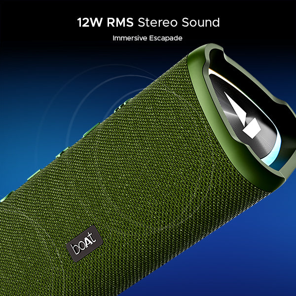 boAt Stone 750 | Portable Bluetooth Speaker with 12W RMS Stereo Sound, 12 Hours Playback, Bluetooth v5.0