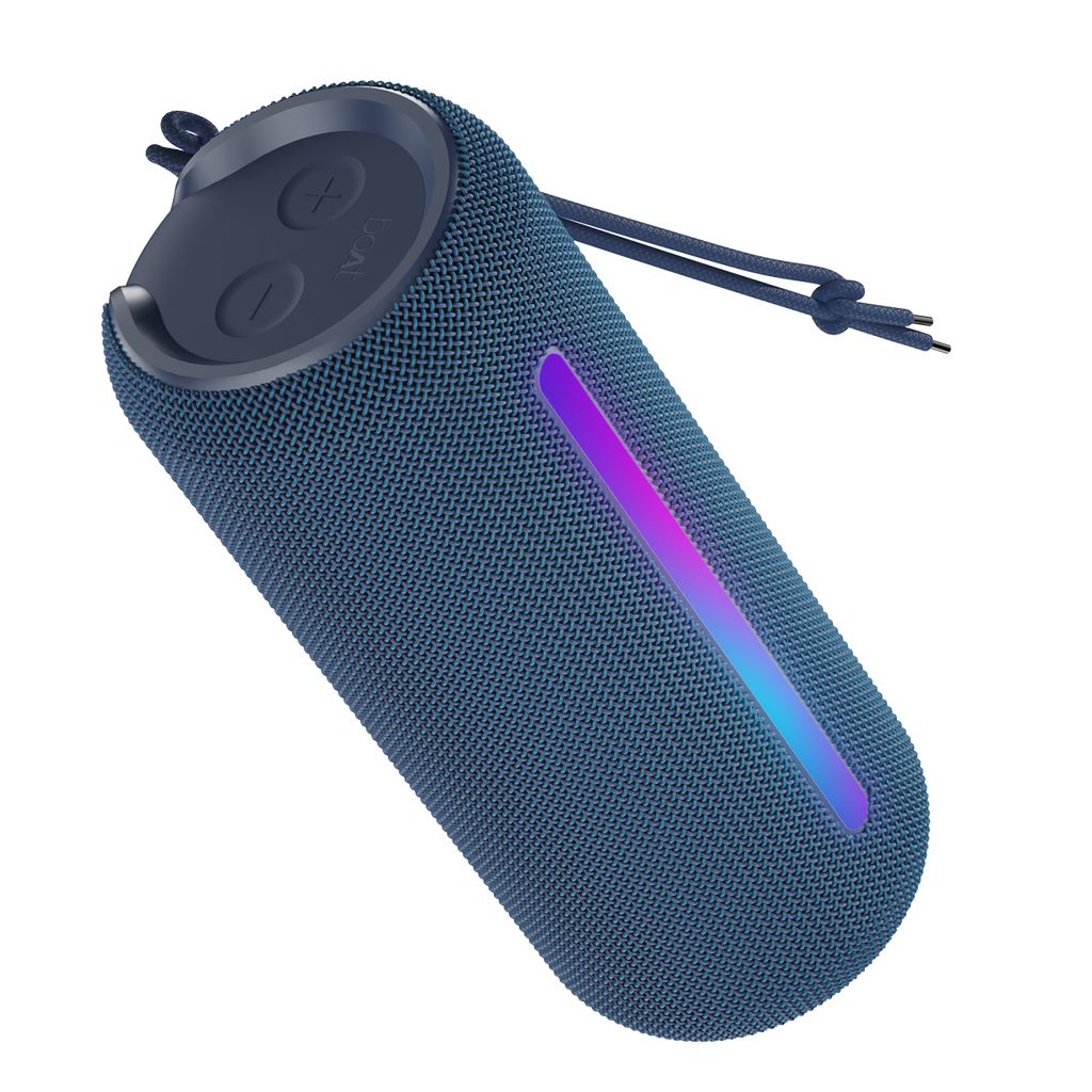 boAt Stone Spinx Pro | Portable Speaker with 20W RMS Sound, 8 Hours Playback, Bluetooth v5.0, Dynamic RGB Lights, IPX4 Rating