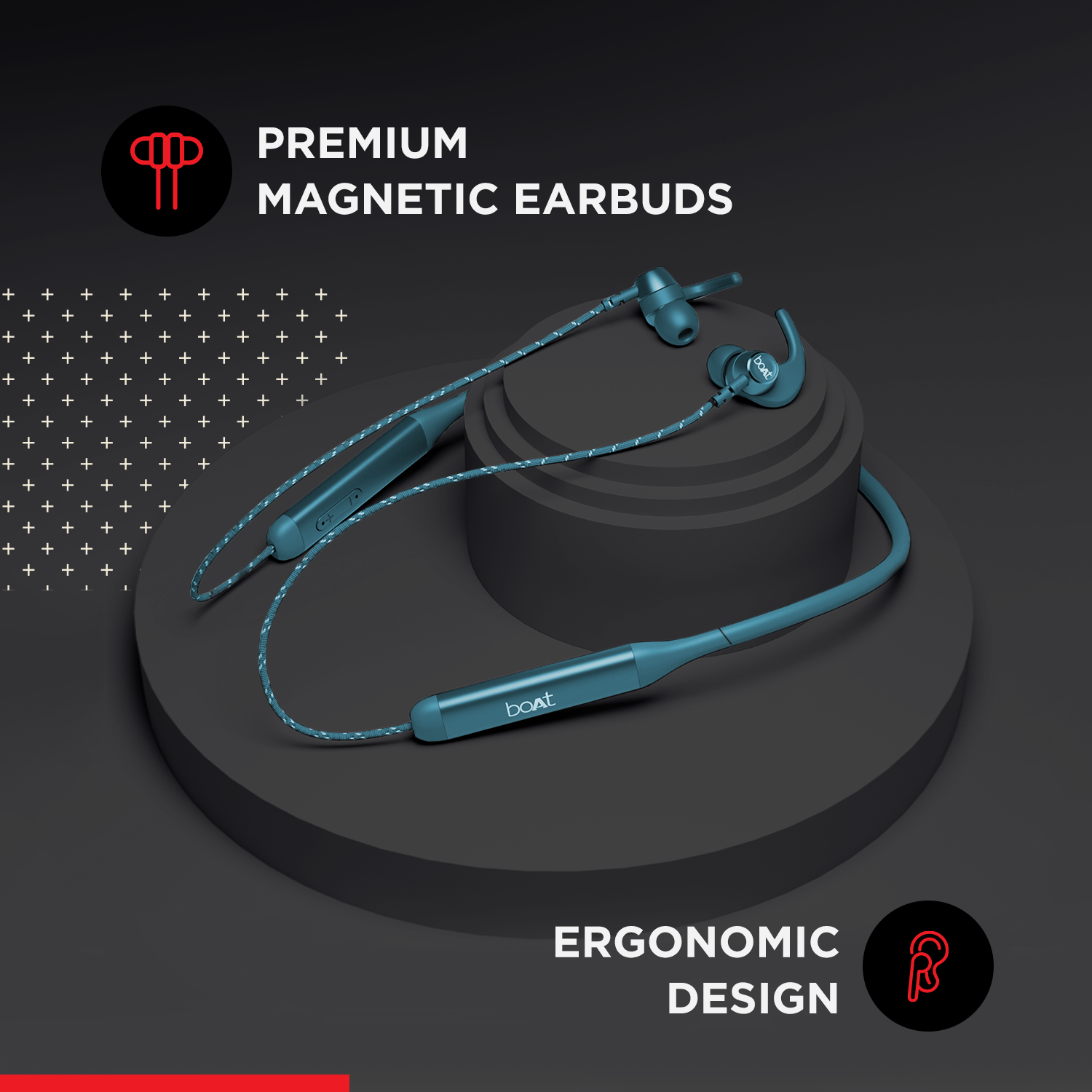 boAt Rockerz 338 | Wireless Earphone with 30 Hours Playback, ASAP™ Charging with Dual Pairing, Bluetooth v5.0