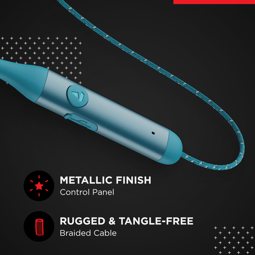 boAt Rockerz 338 | Wireless Earphone with 30 Hours Playback, ASAP™ Charging with Dual Pairing, Bluetooth v5.0