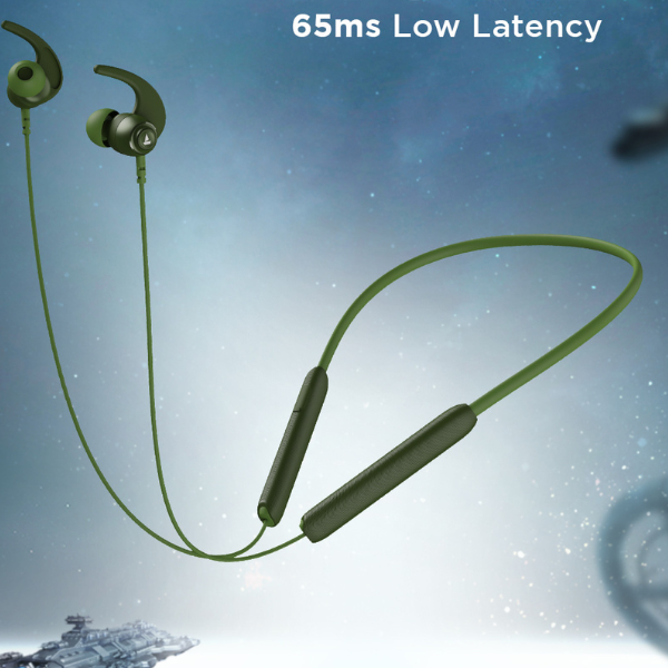 boAt Rockerz 260 | Wireless Bluetooth Earphone with Insta Wake N' Pair, Quad Mics with ENx Technology & ASAP™ Charge