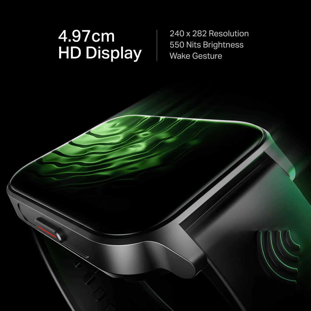 boAt Wave Fortune | NFC Tap & Pay Smartwatch 1.96" HD Display, 100+ Sports Modes & Custom Watch Faces