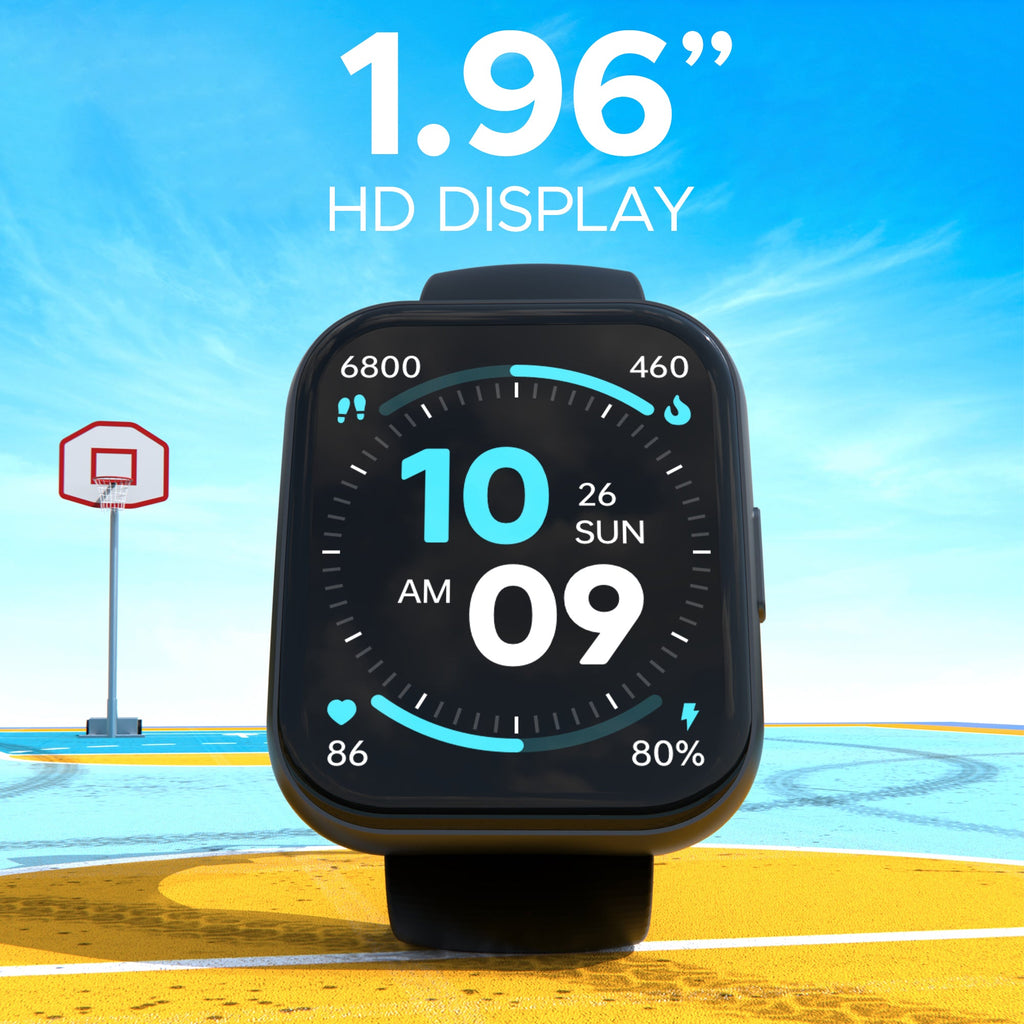 boAt Wave Neo Plus | Smartwatch with 1.96" (4.97cm) HD Display, BT Calling, 7 Days Battery Life, 700+ Active Modes