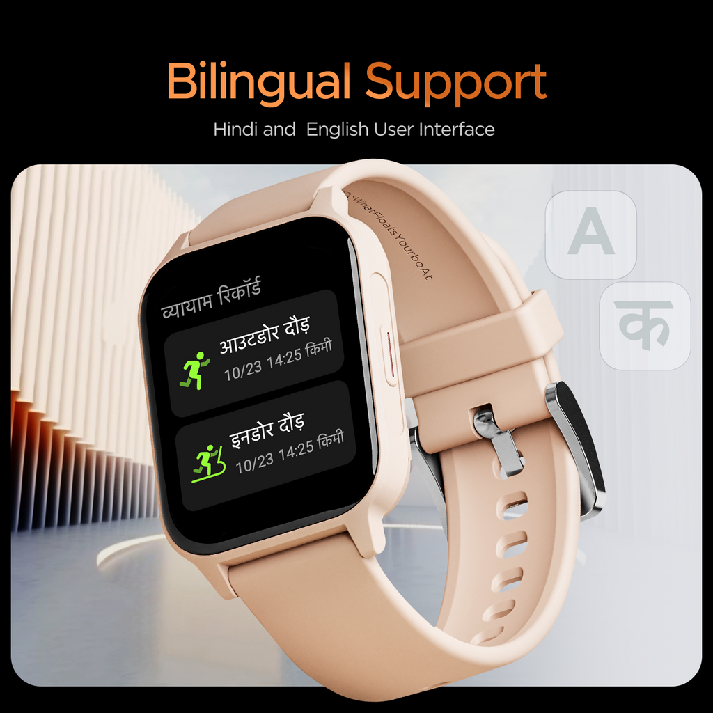 boAt Xtend Call Plus | 1.91" (4.85 cm) Largest Display Smartwatch, BT Calling, ENx™ Algorithm, Bilingual, 100+ Sports Mode