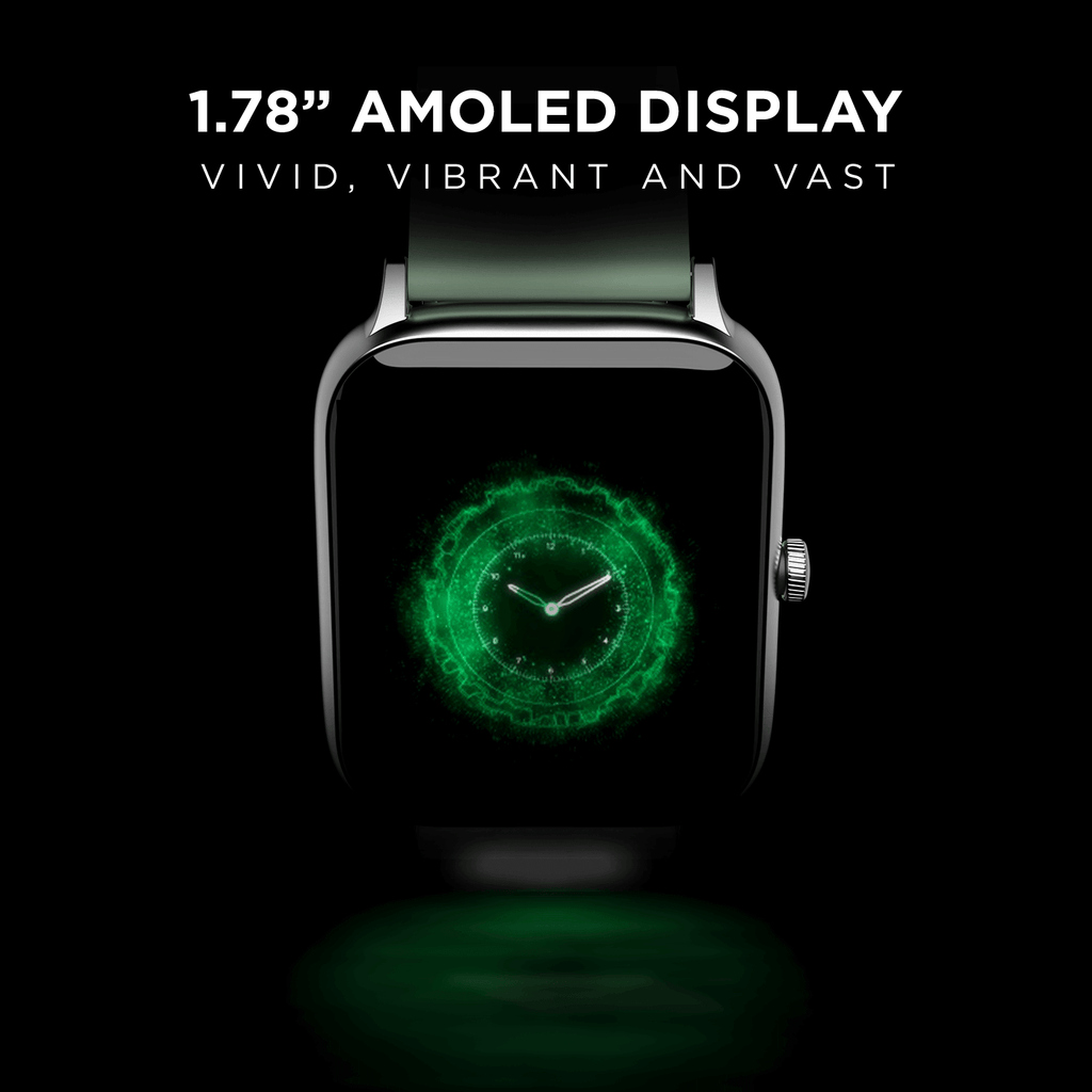 boAt Xtend Pro | Bluetooth Calling Smartwatch with 1.78" AMOLED Display, 700+ Active Modes, Heart Rate & SpO2 Monitor, Live Cricket Scores