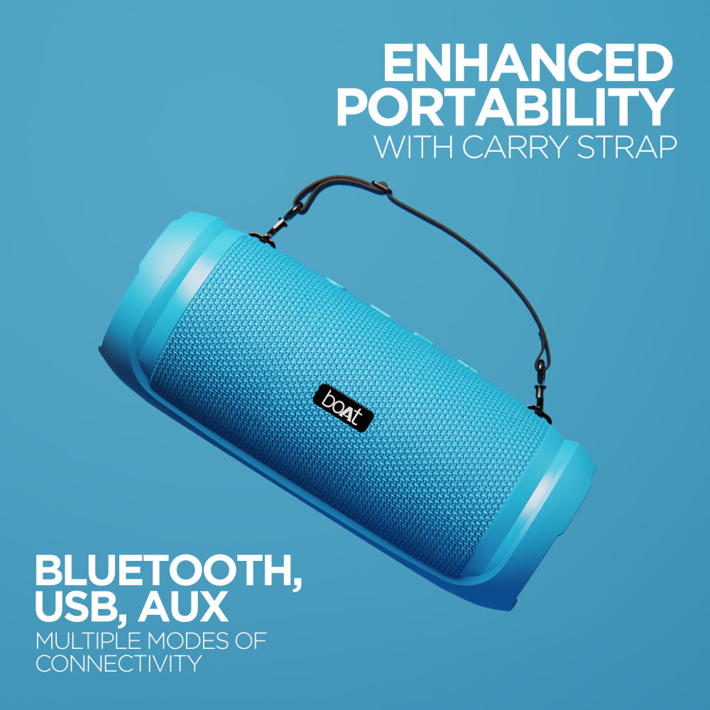 boAt Stone 1508 | Party Speaker with 40W Powerful Sound, IPX6 Rating Water Resistance, Easy Integrated Access to Control the Music