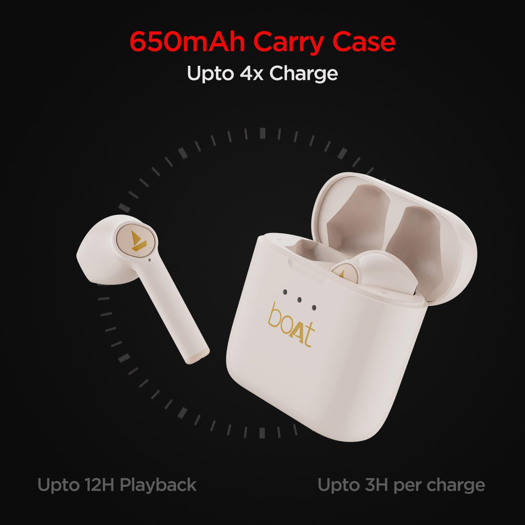 boAt Airdopes 131 SS Edition | TWS Earbuds with upto 60 Hours Playback, 13mm Drivers, IWP Technology, 650mAh Charging Case