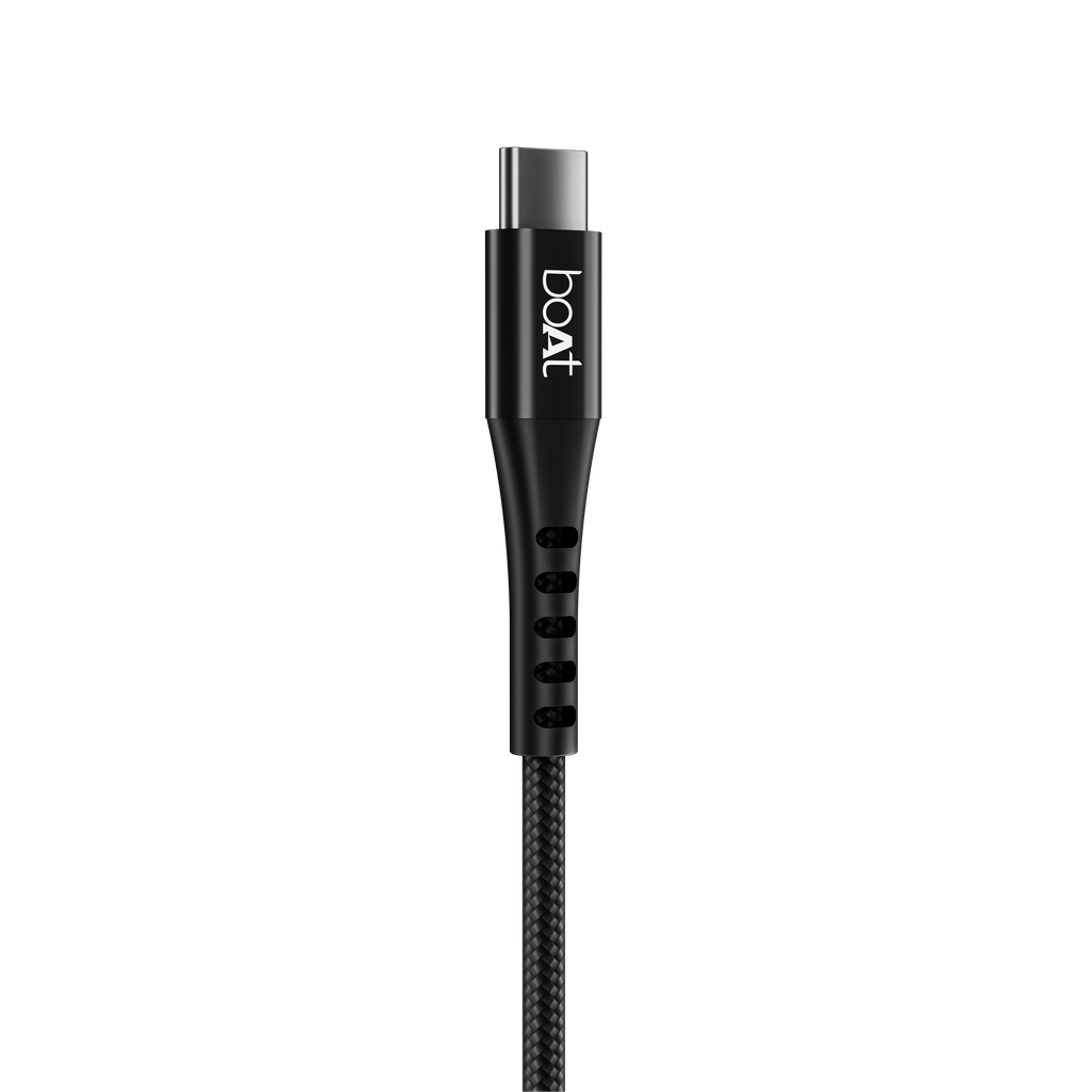 boAt C600 Fast Charging Cable | Charging Cable with 1.5m Cable, Nylon Braided Cable, 100 PD Fast Charging, USB 3.2 Gen 2