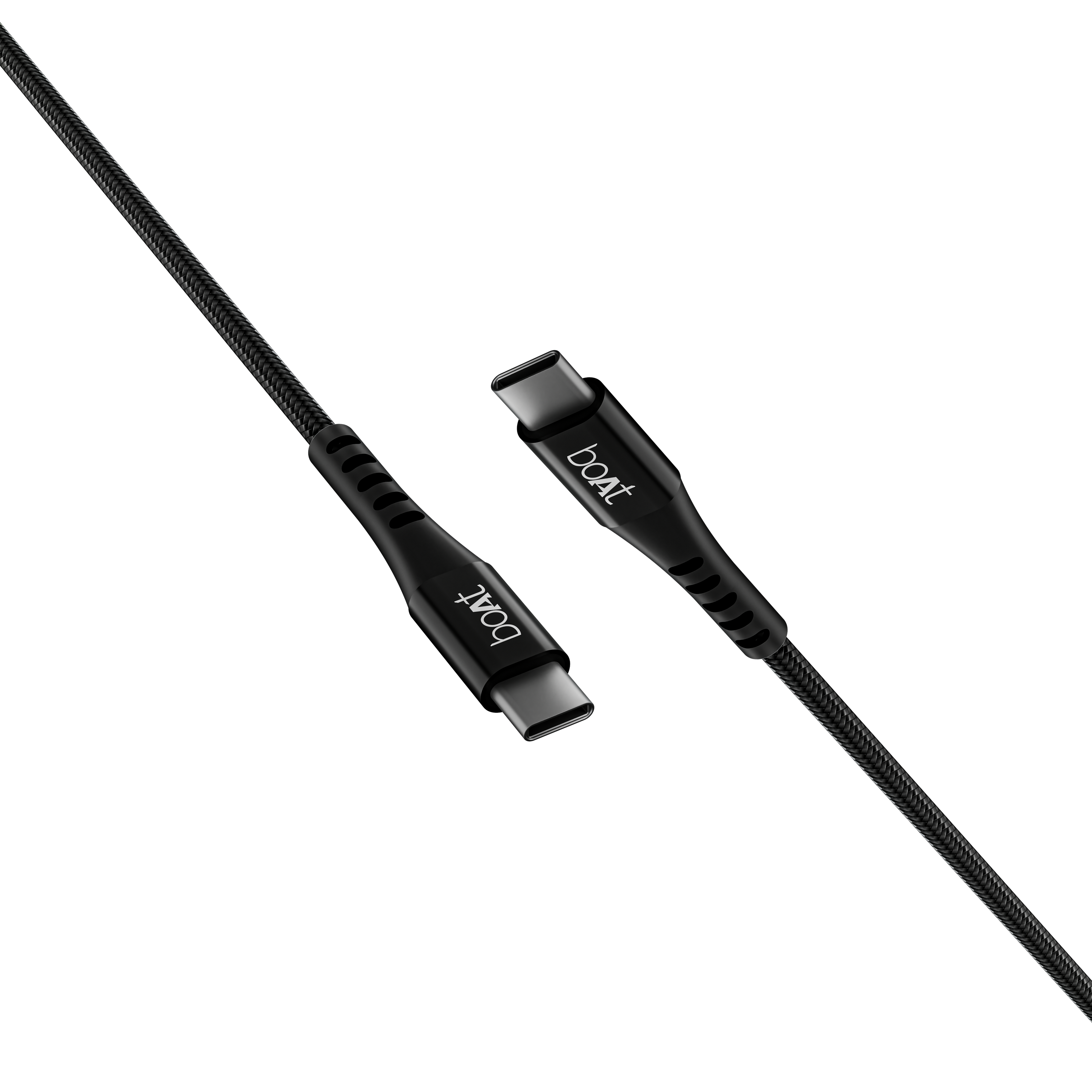 boAt C600 Fast Charging Cable | Charging Cable with 1.5m Cable, Nylon Braided Cable, 100 PD Fast Charging, USB 3.2 Gen 2