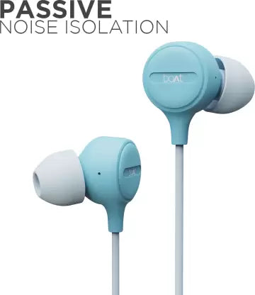 Bassheads 103 | In-Ear Wired Earphone with 10mm Driver, Lightweight Design, Super Extra Bass, Passive Noise Cancellation