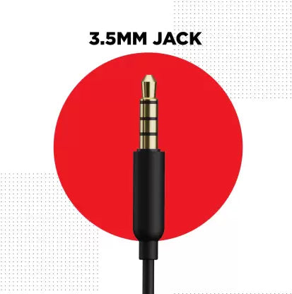 boAt Bassheads 104 | Wired Earphones with 10mm drivers, Absolute Experience, Immersive Audio, Lightweight Design