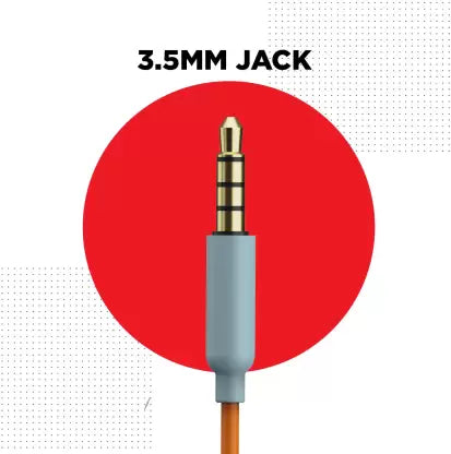 boAt Bassheads 104 | Wired Earphones with 10mm drivers, Absolute Experience, Immersive Audio, Lightweight Design