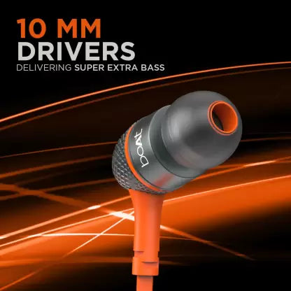 Copy of corp_Bassheads 220 | Wired Earphones with Passive Noise Cancellation, Super Extra Bass, Hands-free communication