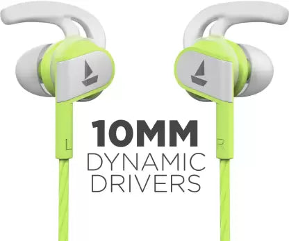 boAt Bassheads 242 | Wired Earphone with Durable Coated Cable, 10mm Dynamic Driver, IPX4 Water Resistant