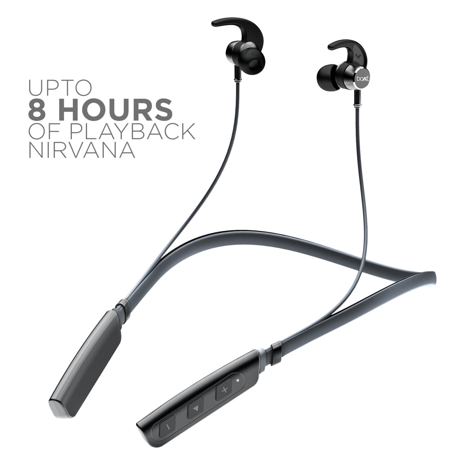 boAt Rockerz 238 | Bluetooth Stereo Wireless Earphone with Up to 8 Hours of Uninterrupted Music, Fast Charging, IPX5 sweat and water resistance