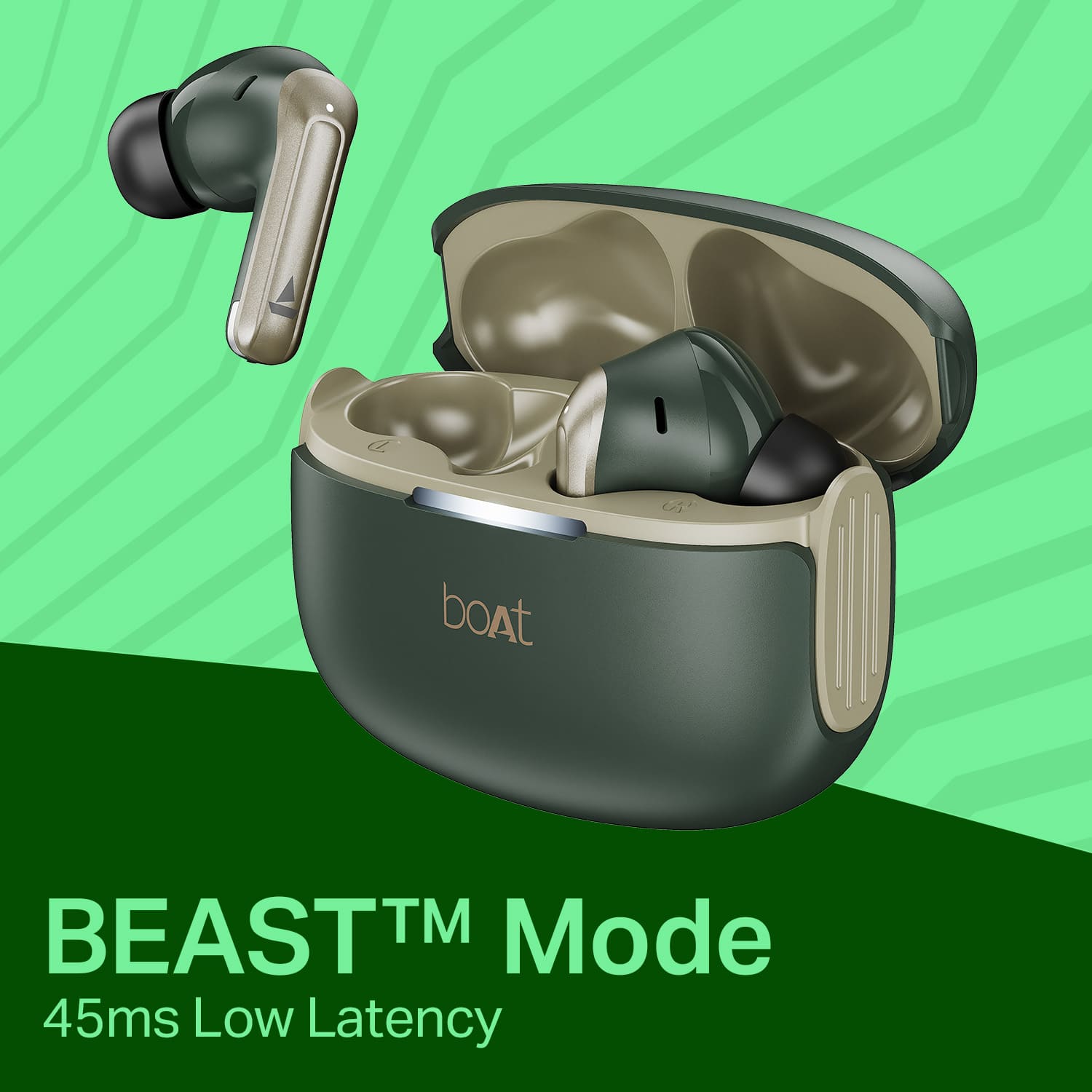 boAt Airdopes 219 | Wireless Earbuds with 40 Hours Playback, BEAST™ Mode & ENx™ Calling