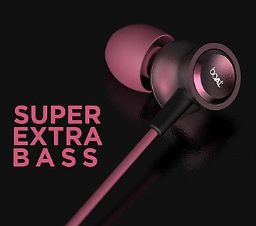 boAt Bassheads 152 | Wired Earphone with Premium HD Sound, Angled Headphone Jack, Super Extra Bass, Active Voice Assistant