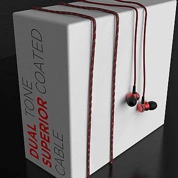 boAt Bassheads 152 | Wired Earphone with Premium HD Sound, Angled Headphone Jack, Super Extra Bass, Active Voice Assistant