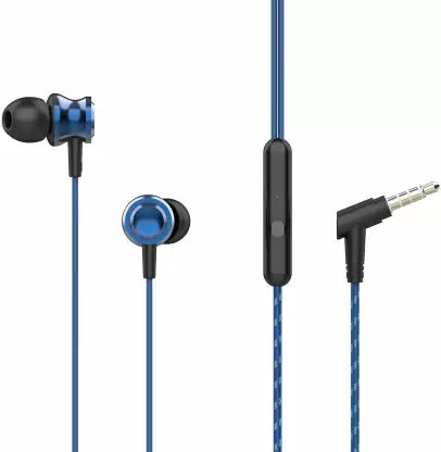 boAt Bassheads 152 | Wired Earphone with Premium HD Sound, Angled Headphone Jack, Super Extra Bass, Active Voice Assistant