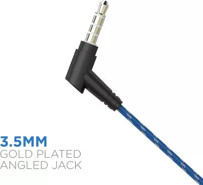 Bassheads 172 | Wired Earphone with Integrated Music Control, 10mm Dynamic Driver, Braided Cable, Premium Metallic Finish