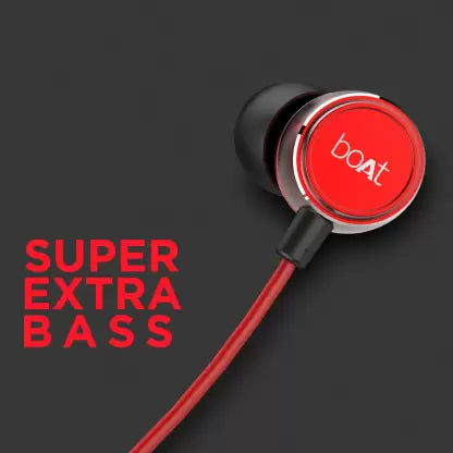 Bassheads 182 | In-Ear Wired Earphone with 10mm Driver, Durable Braided Cable, Active Voice Assistant